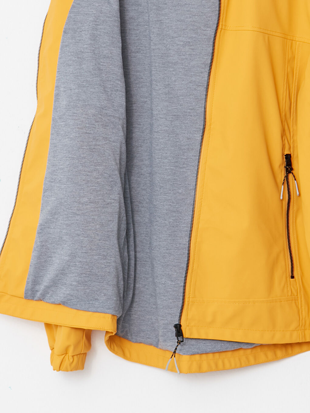 Ерлерге арналған стандартты пішім капюшонды жаңбырға арналған күрте-6