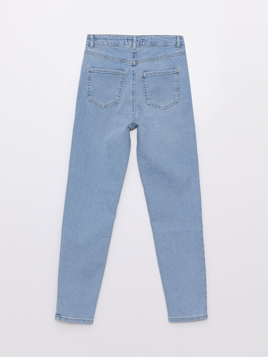 Women High Waist Slim Fit Jeans-6