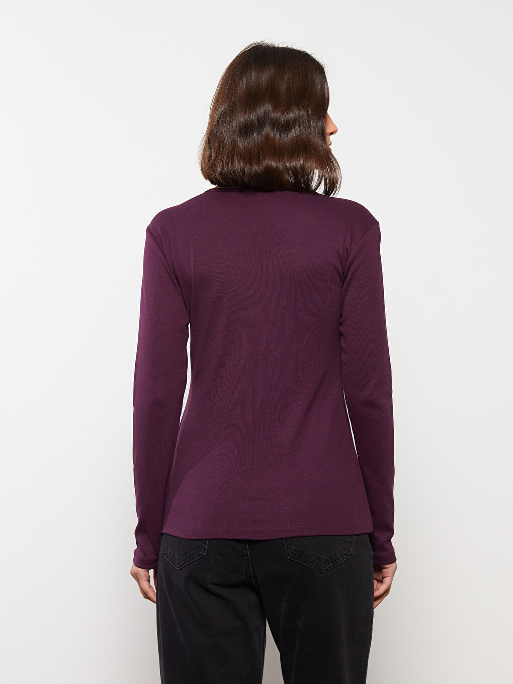 Crew Neck Women's Bodysuit-3