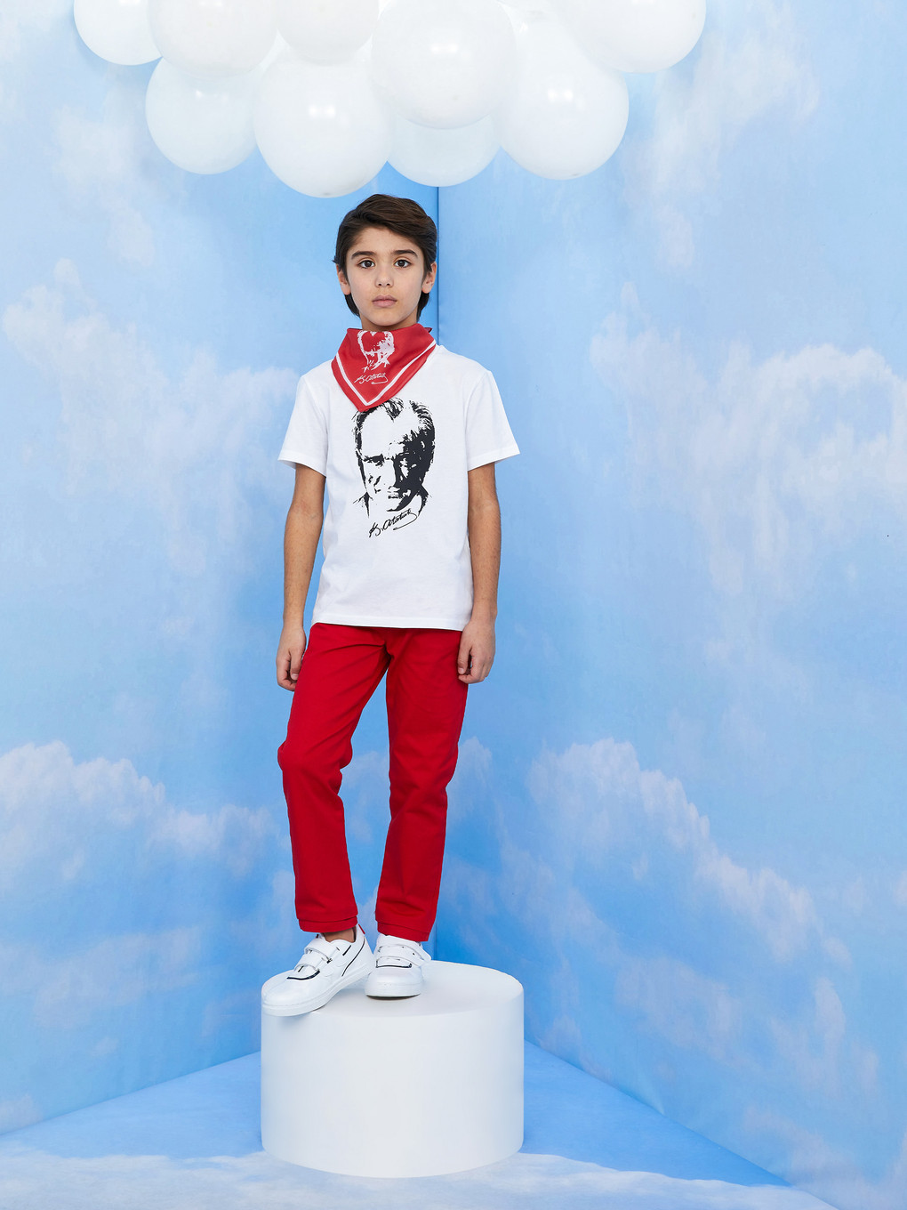 Hook And Loop Boys' Sneakers-1
