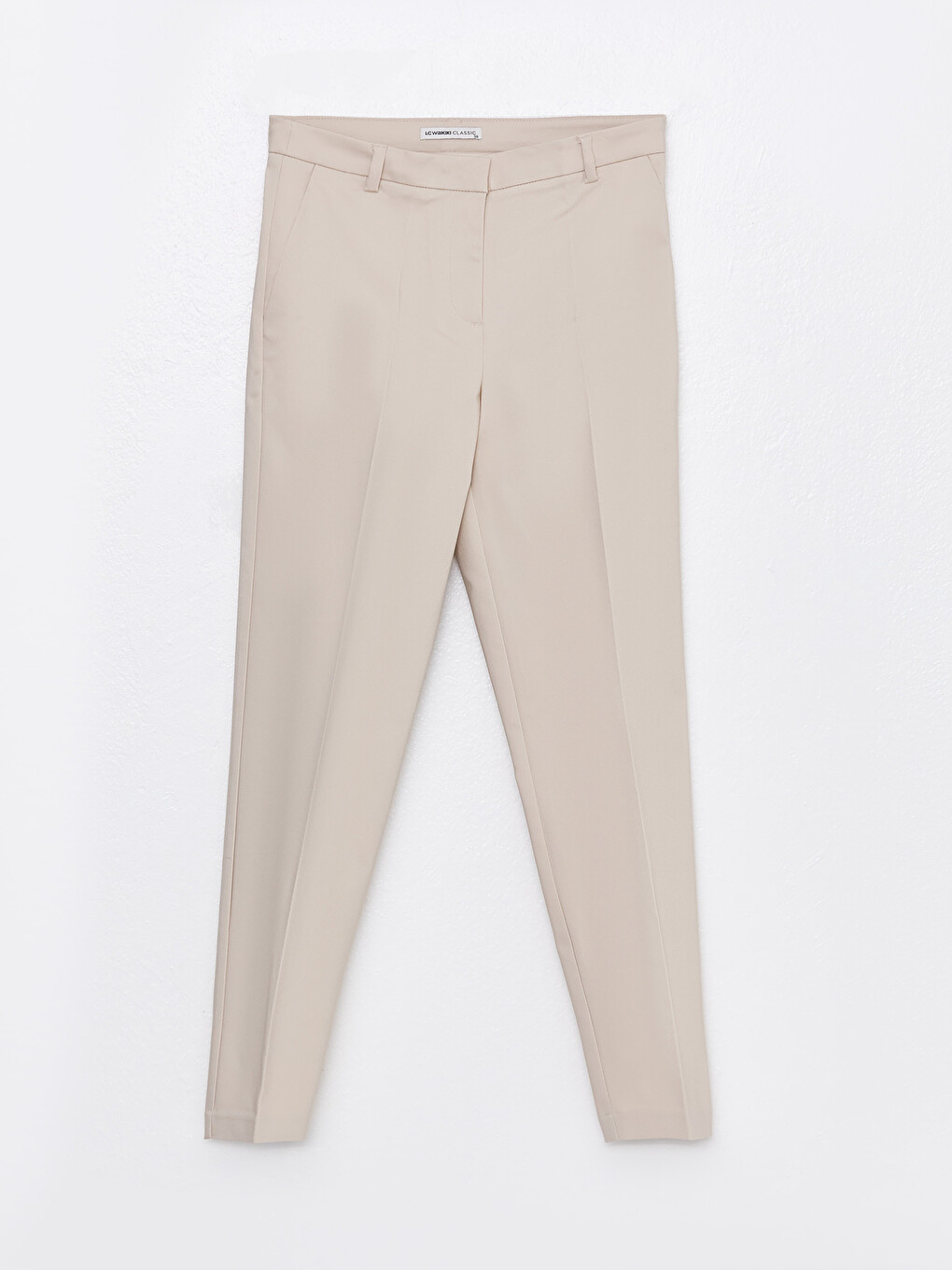 Pantaloni Drepți Slim Fit Pentru Femei, Cu Buzunare Detaliate-5