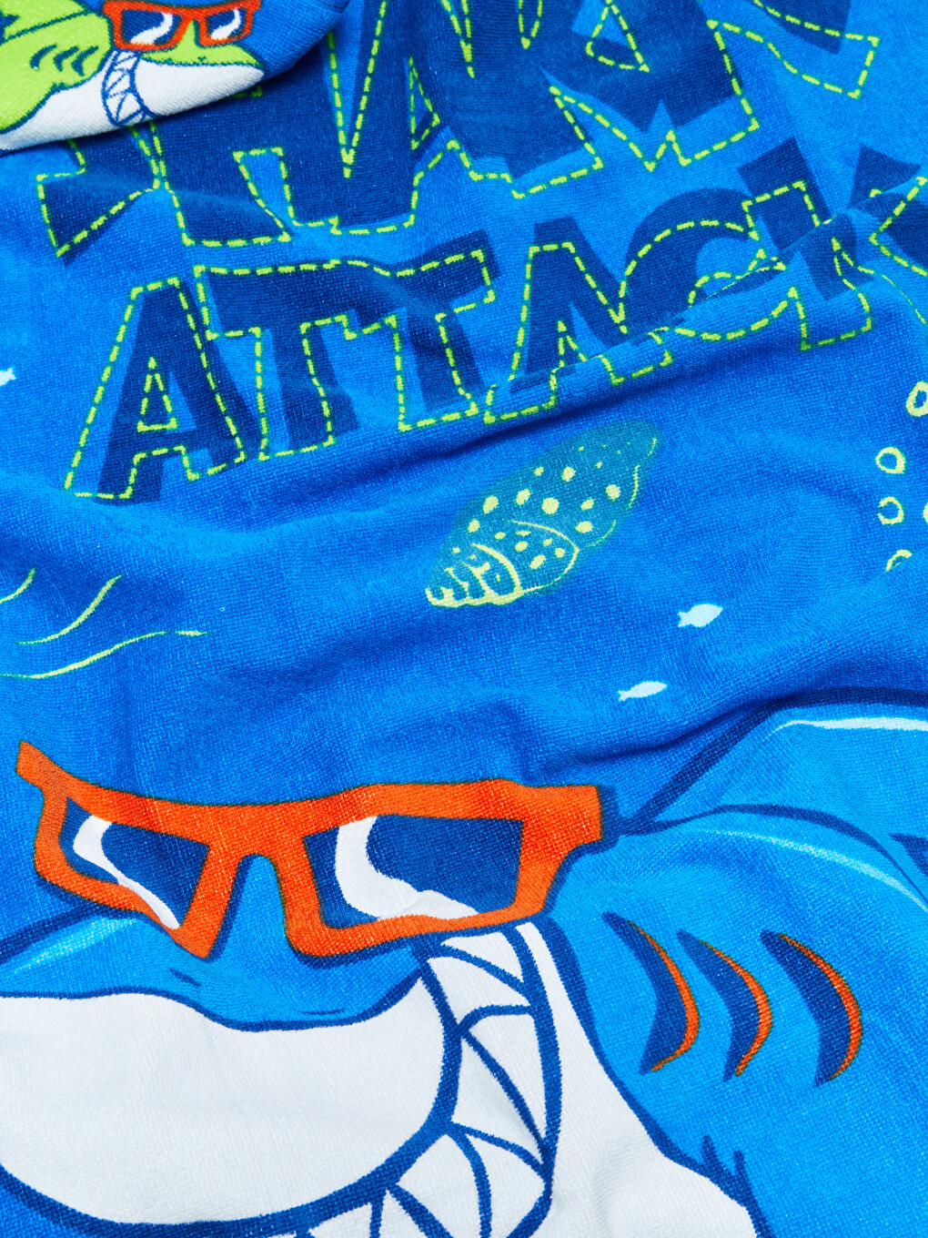 Printed Boy's Cotton Beach Towel-1