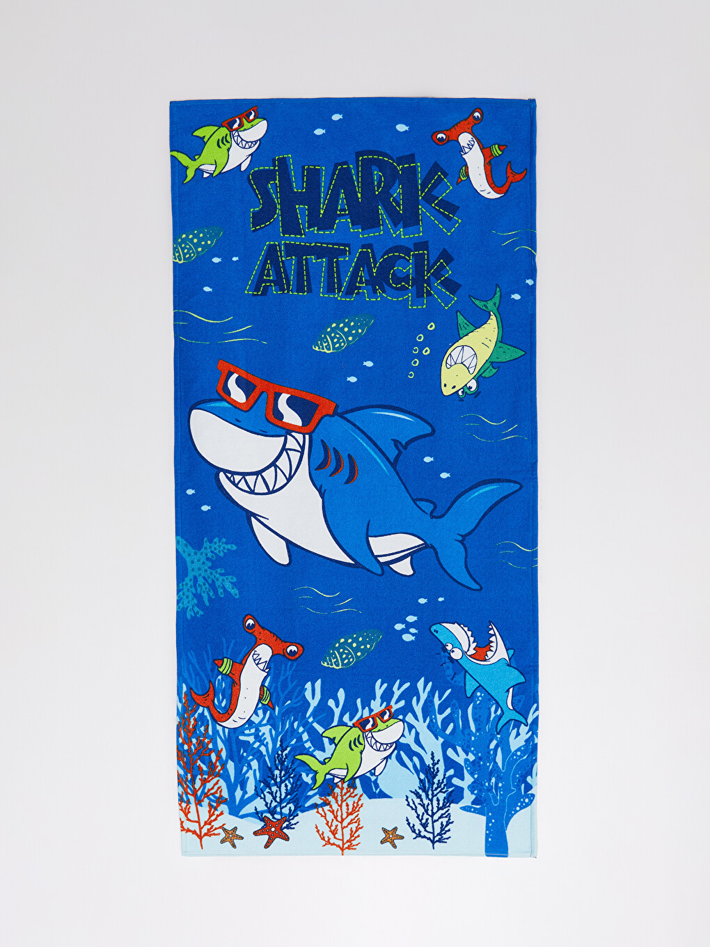 Printed Boy's Cotton Beach Towel-2