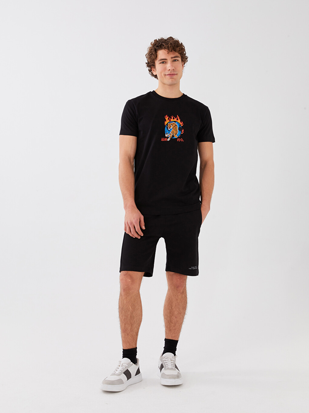 Regular Fit Men's Sport Shorts-1