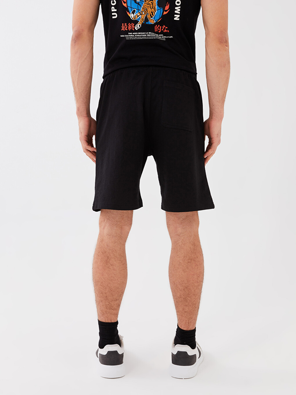 Regular Fit Men's Sport Shorts-4