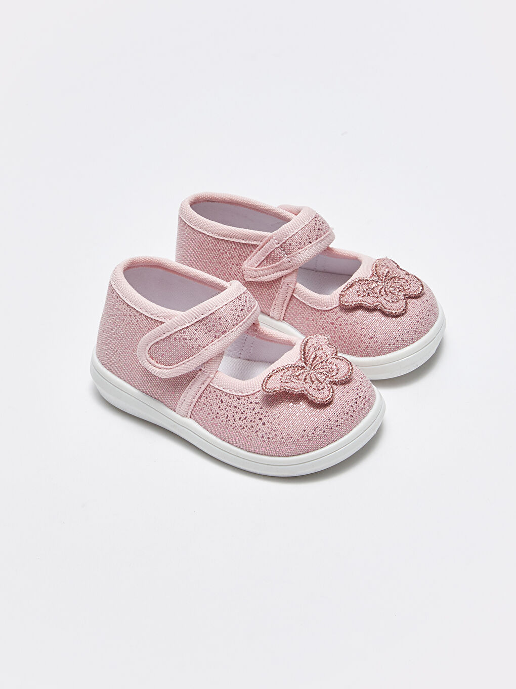 Chaussures Premiers Pas Bébé Fille à Fermeture Velcro