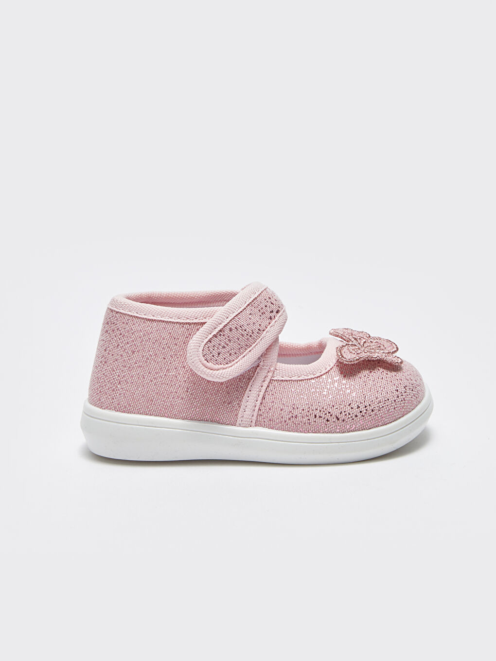 Chaussures Premiers Pas Bébé Fille à Fermeture Velcro-1