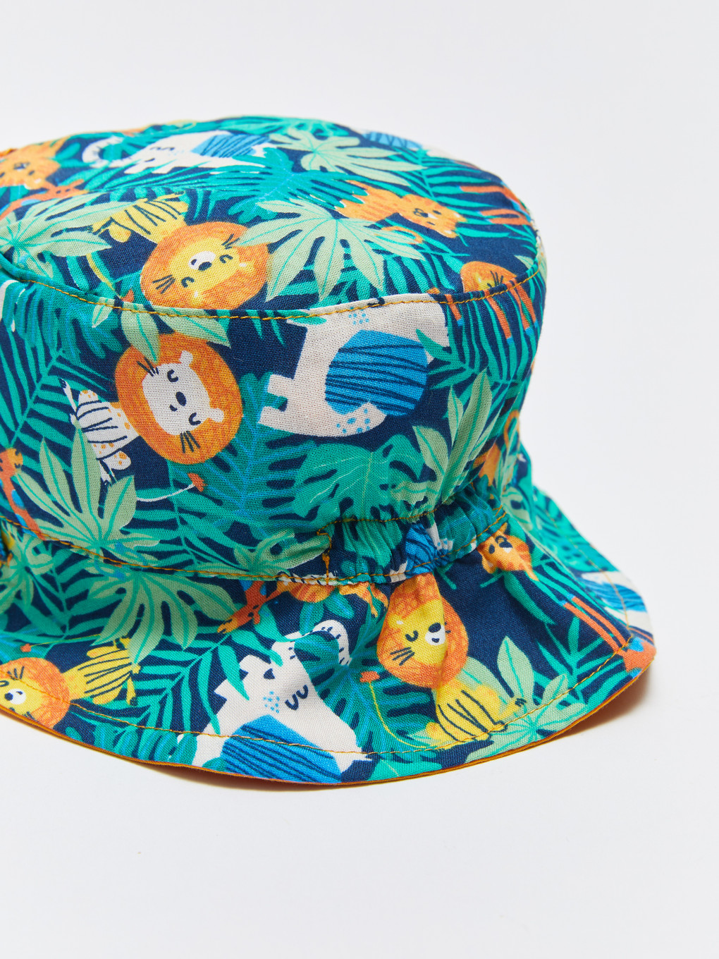 Bedruckter Baby Jungen Wendehut-3