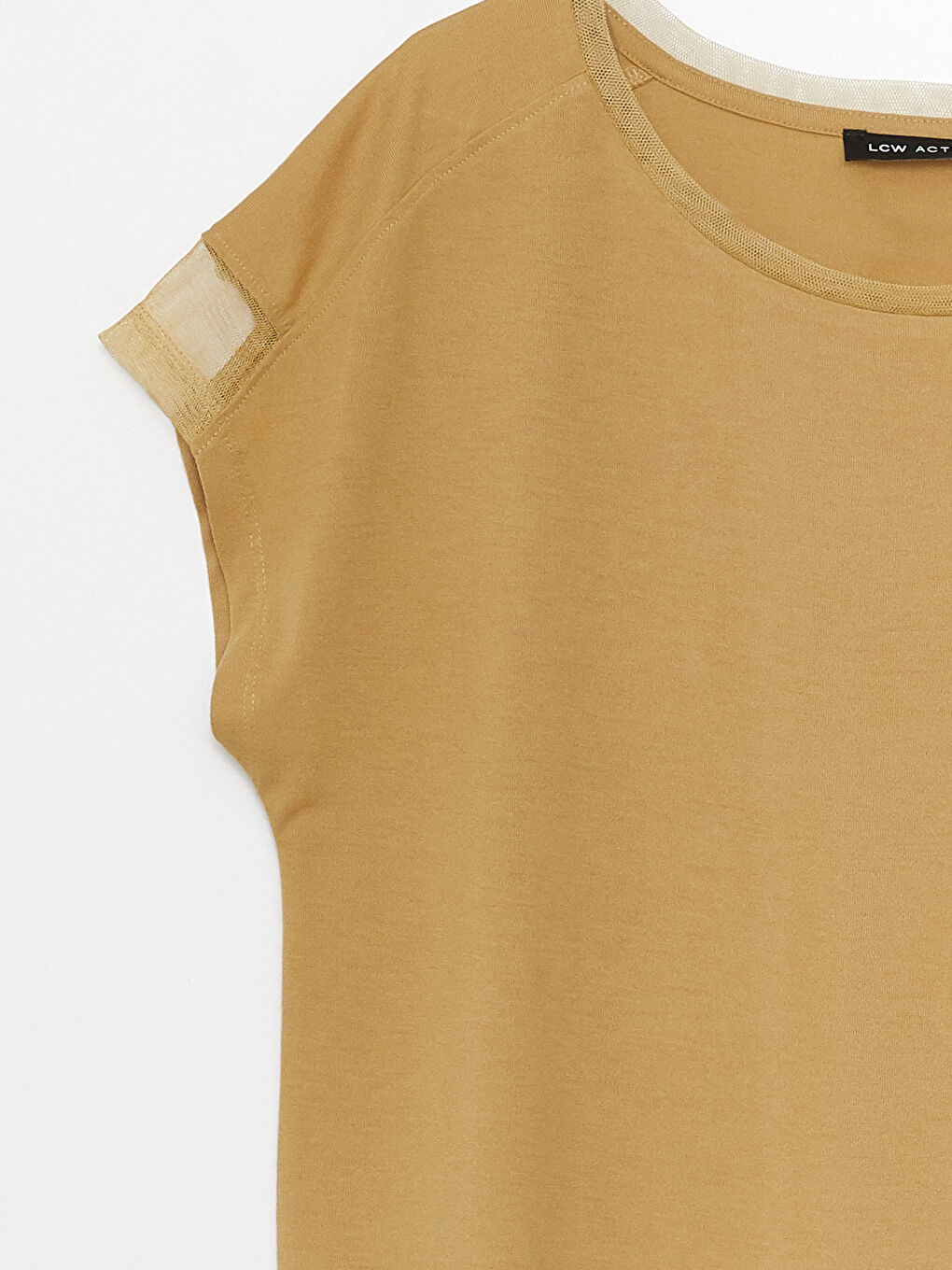 Crew Neck Plain Short Sleeve Women's T-Shirt-6