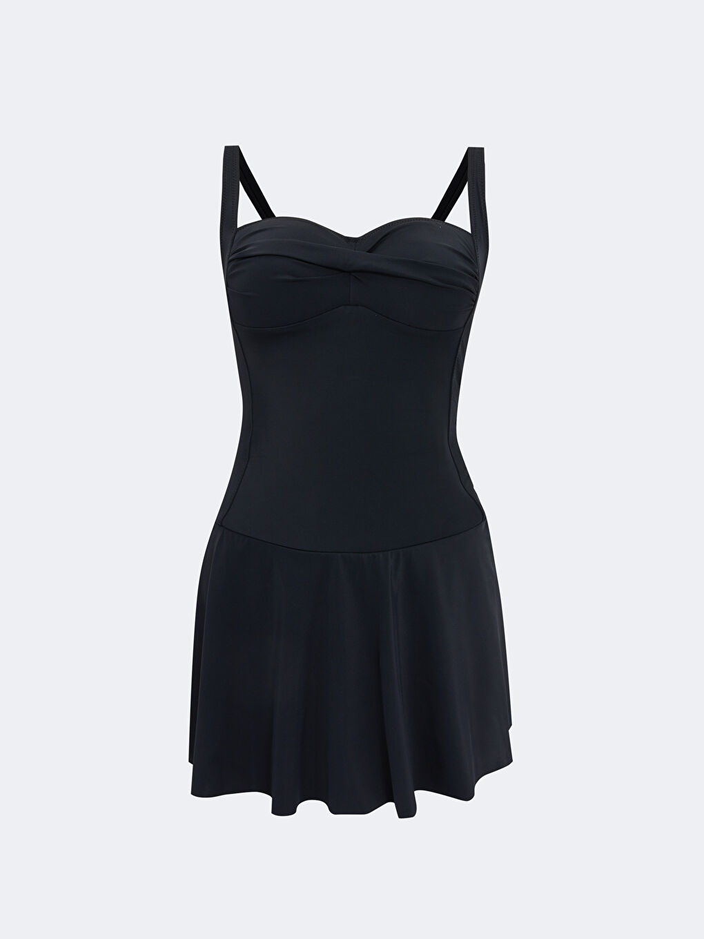 Women's Swimsuit with Ruched Detail Skirt