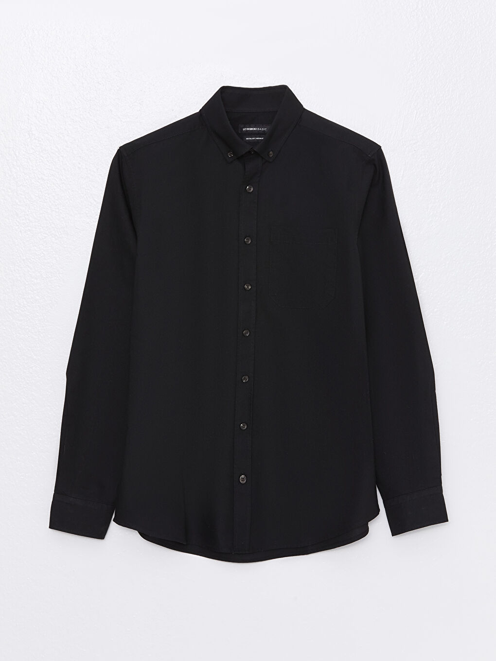 LCWAIKIKI Basic Regular Fit Long Sleeve Oxford Men's Shirt -S30085Z8-RQL