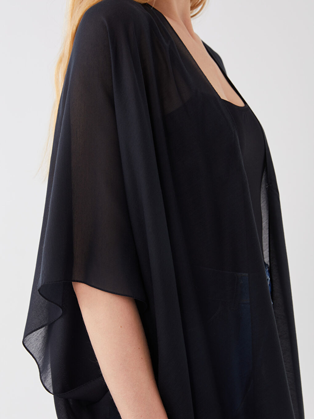 فستان شاطئ أسود امرأة -S30104Z8-CVL
