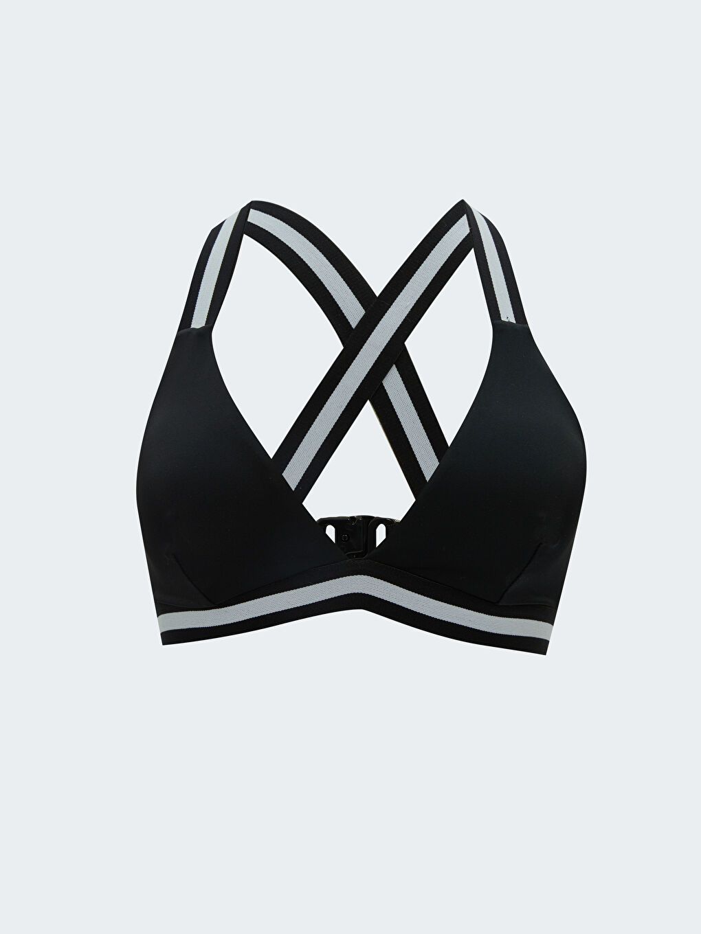LC Waikiki Women's Padded Striped Bikini Top -S30107Z8-CVL
