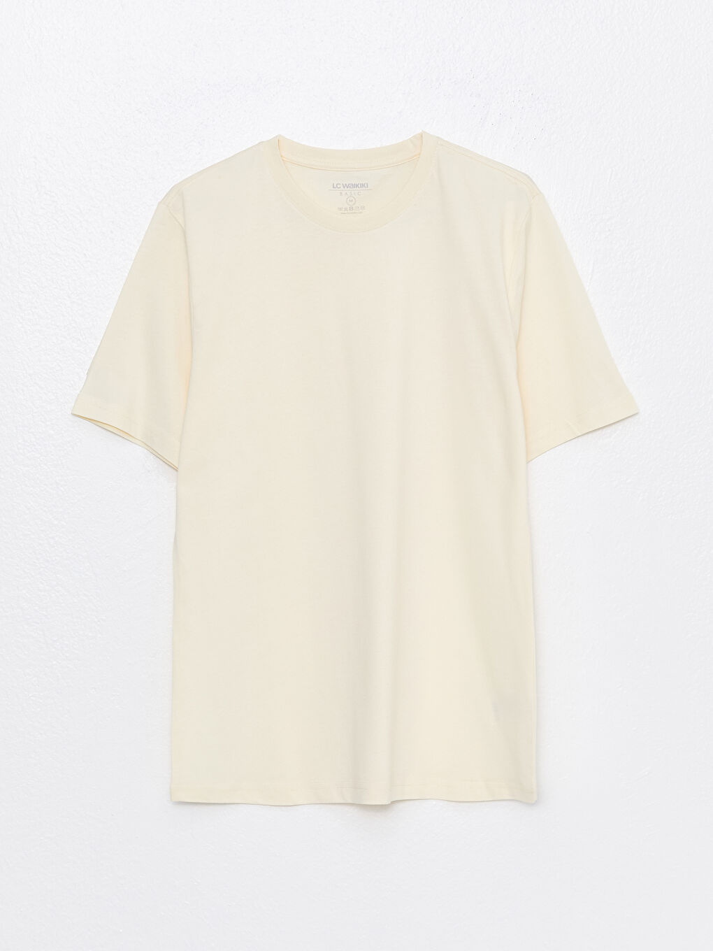 Футболка мужская из джерси с круглым вырезом-5