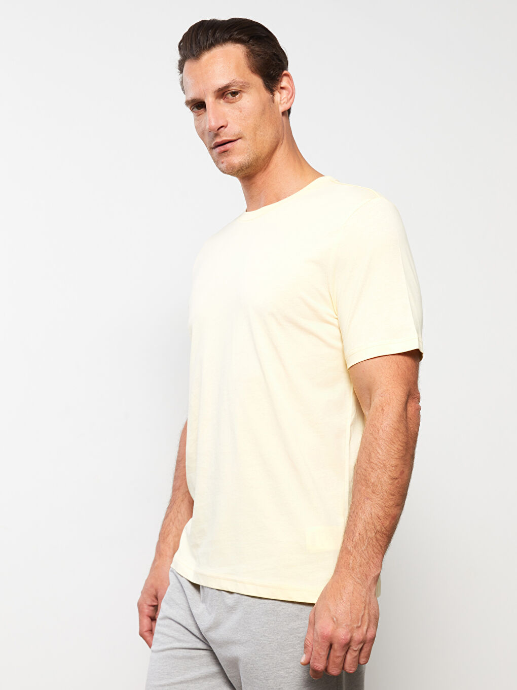 Crew Neck Jersey Men's T-Shirt