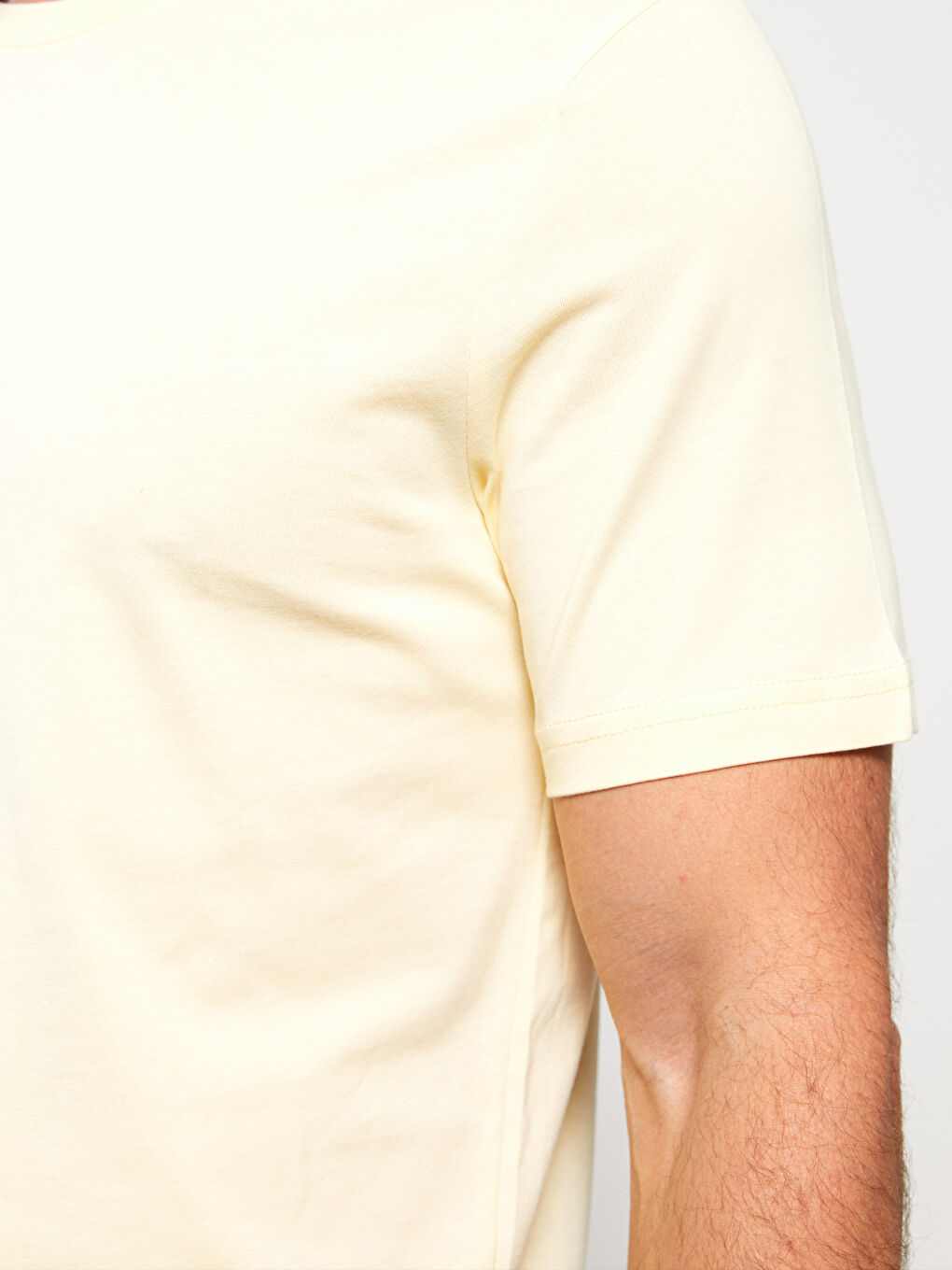 Crew Neck Jersey Men's T-Shirt-3