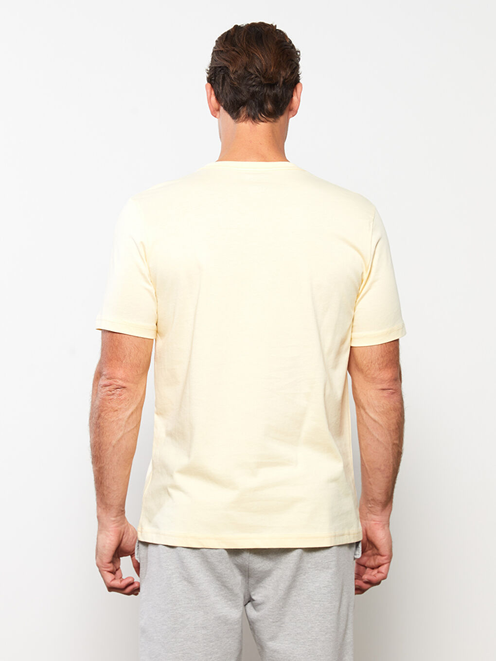 Crew Neck Jersey Men's T-Shirt-4