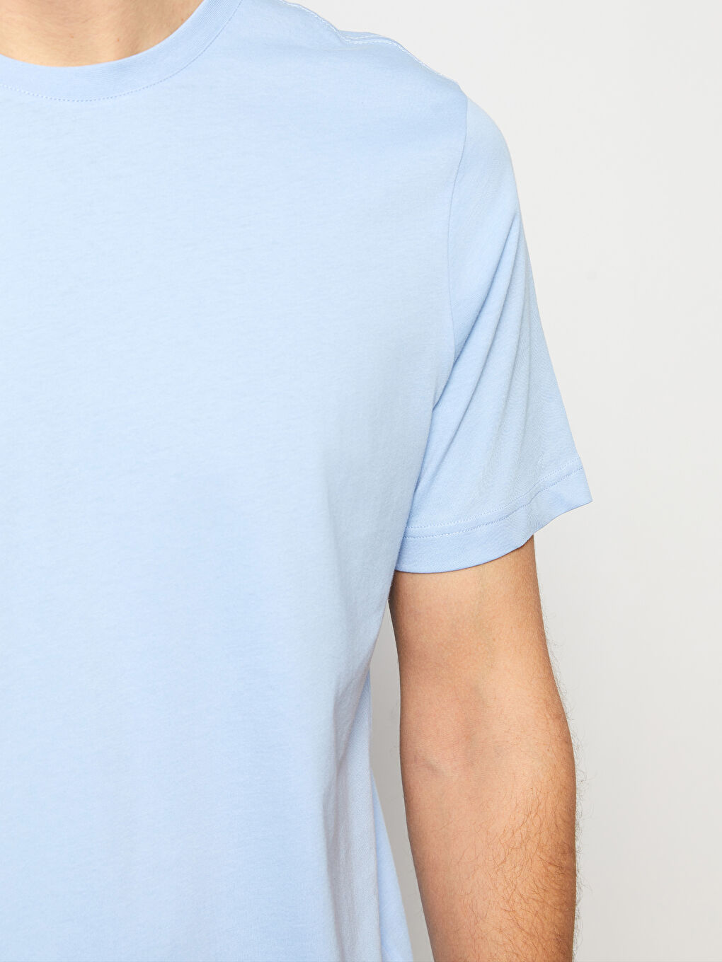 მრგვალი საყელო ჟერსი მამაკაცის მაისური-3