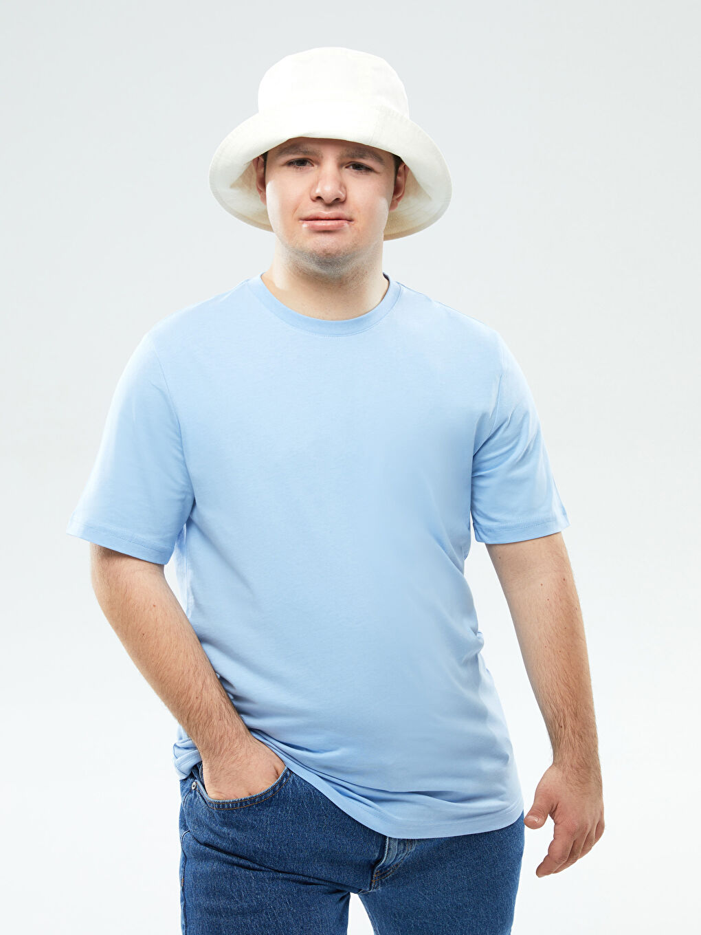 მრგვალი საყელო ჟერსი მამაკაცის მაისური-5