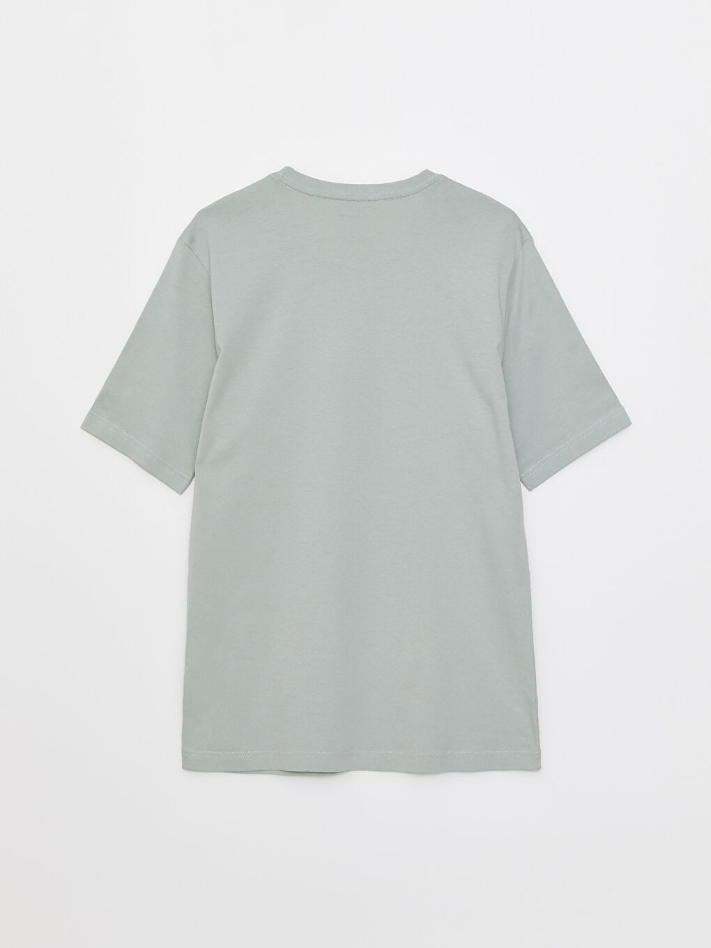 Tricou pentru Bărbați din Jerseu cu Guler Rotund-7