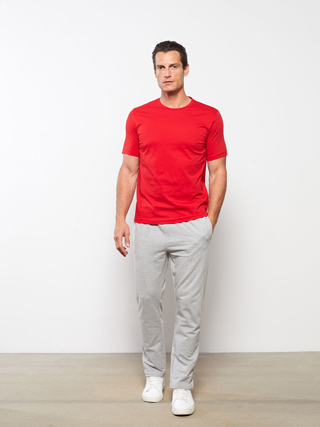 LCWAIKIKI Basic T-shirt pour Hommes en Jersey à Col Rond-2