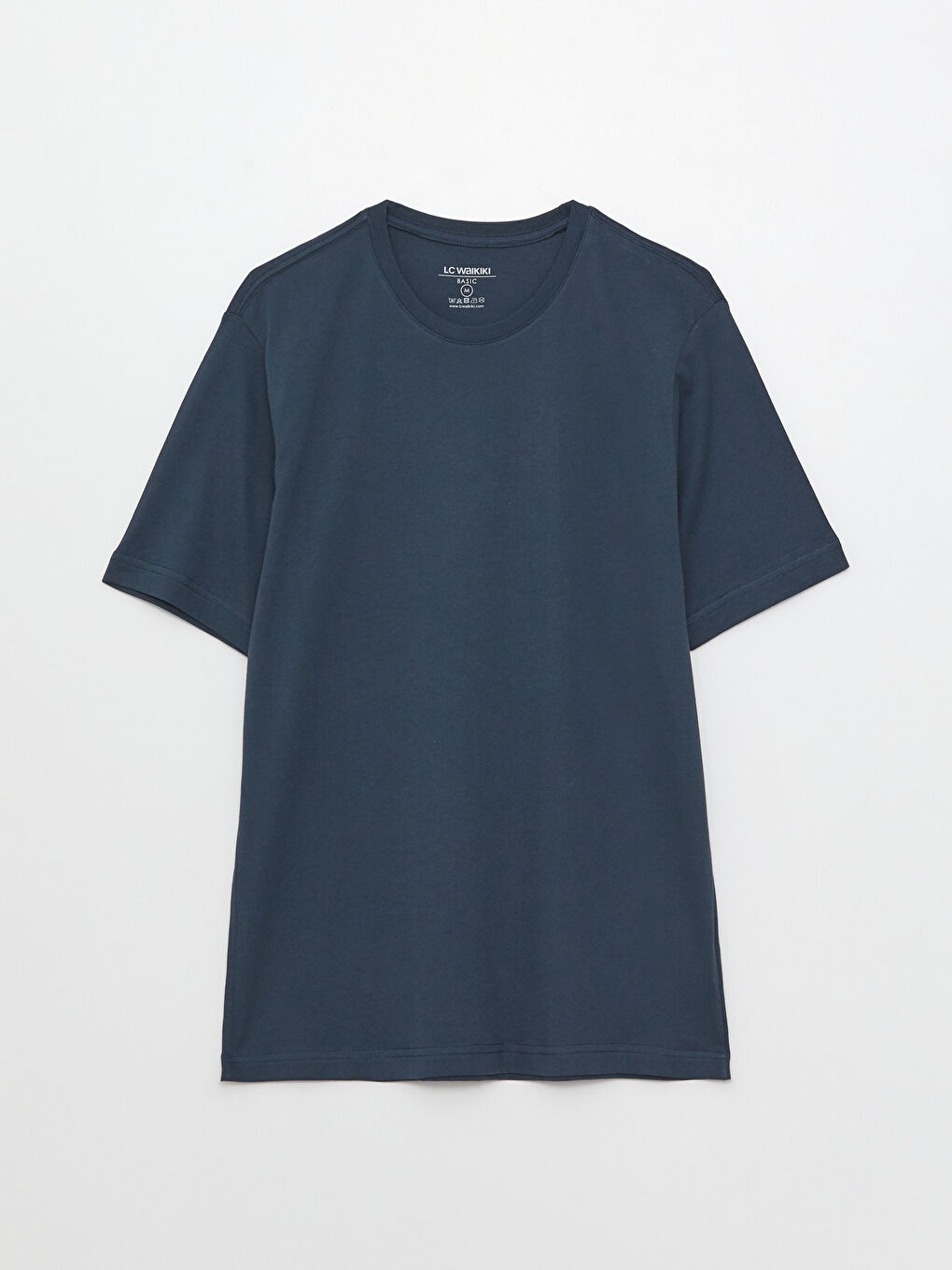 Crew Neck Short Sleeve Combed Cotton Men's T-shirt -S30113Z8-M0B