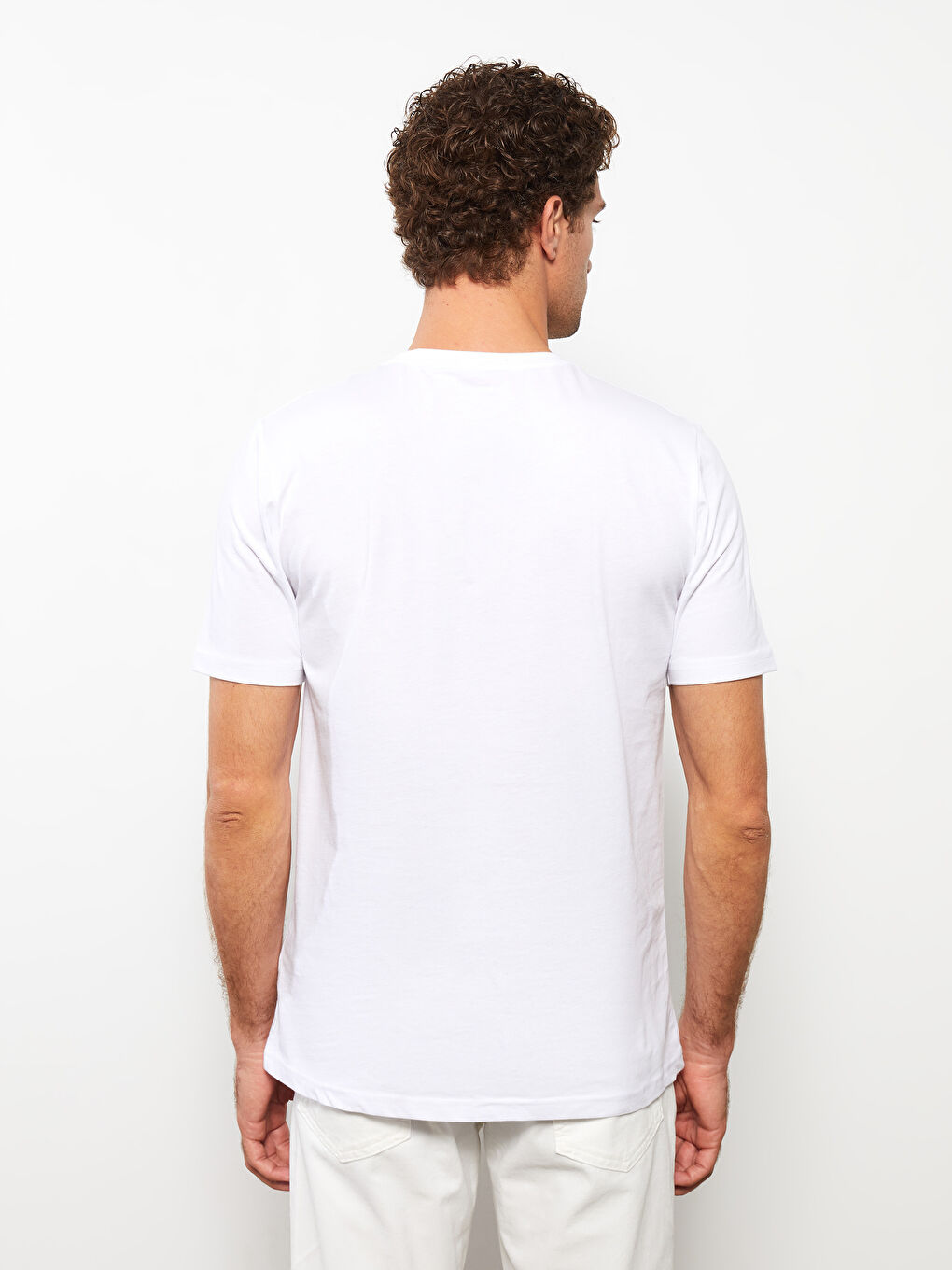 LCWAIKIKI Basic T-shirt pour Hommes en Jersey à Col Rond-4