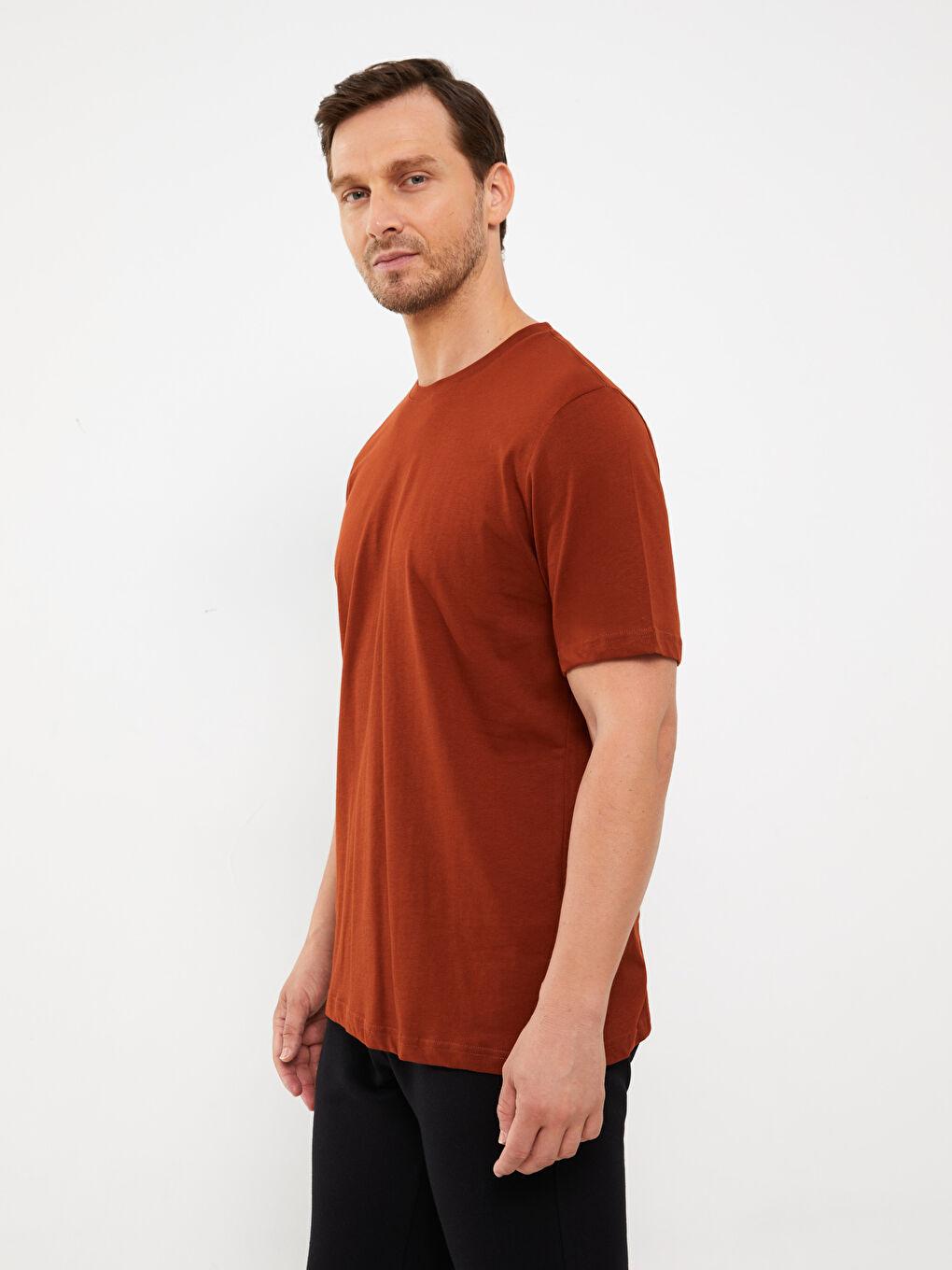 Crew Neck Jersey Men's T-Shirt