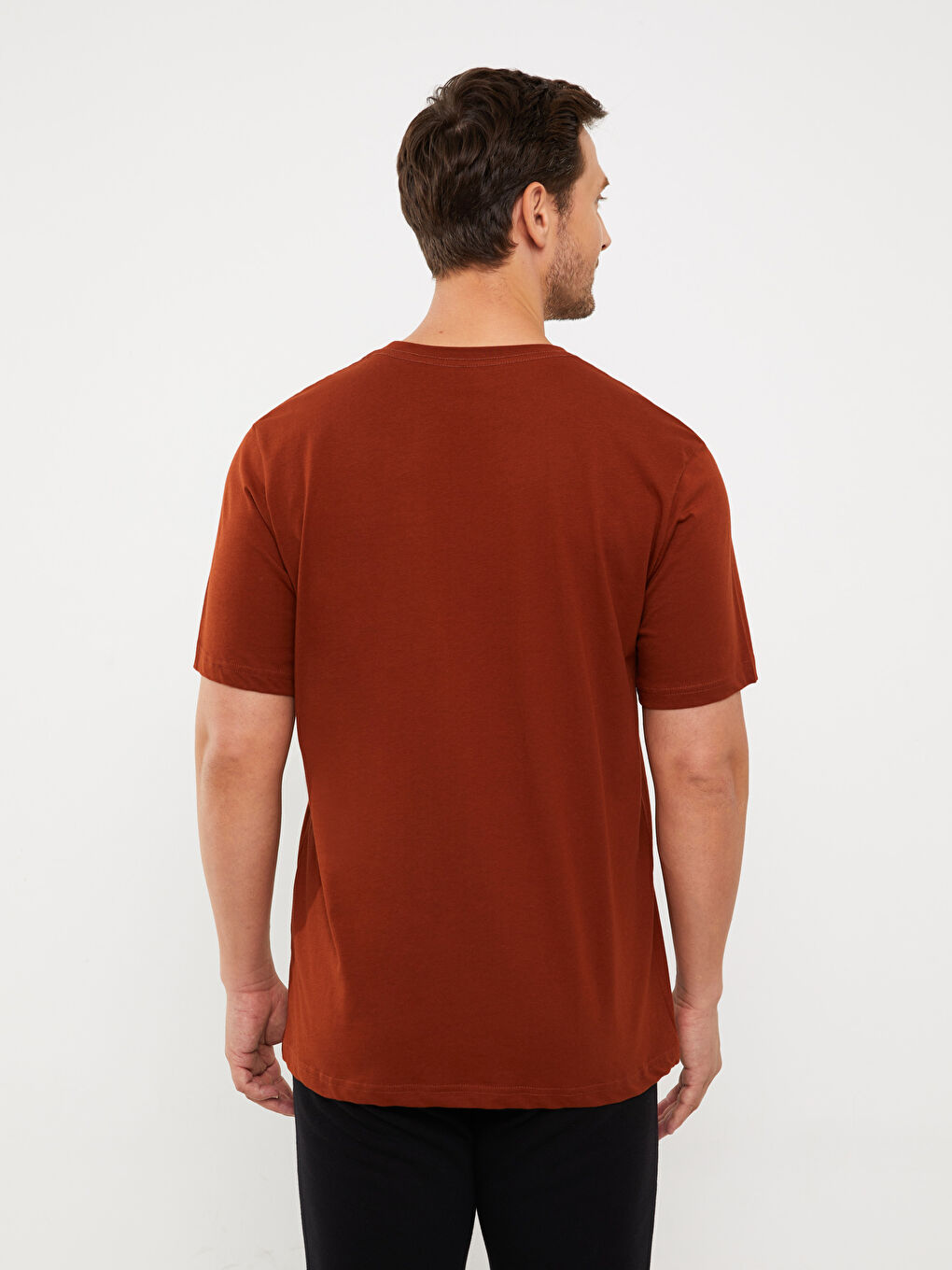 Crew Neck Jersey Men's T-Shirt-4