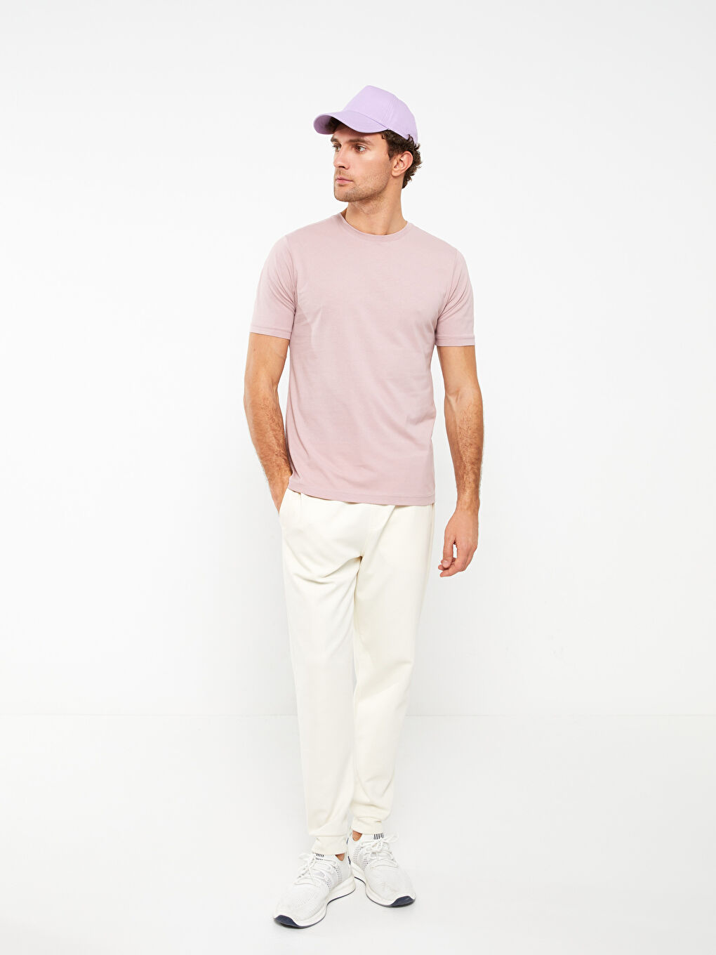 Crew Neck Jersey Men's T-Shirt-2