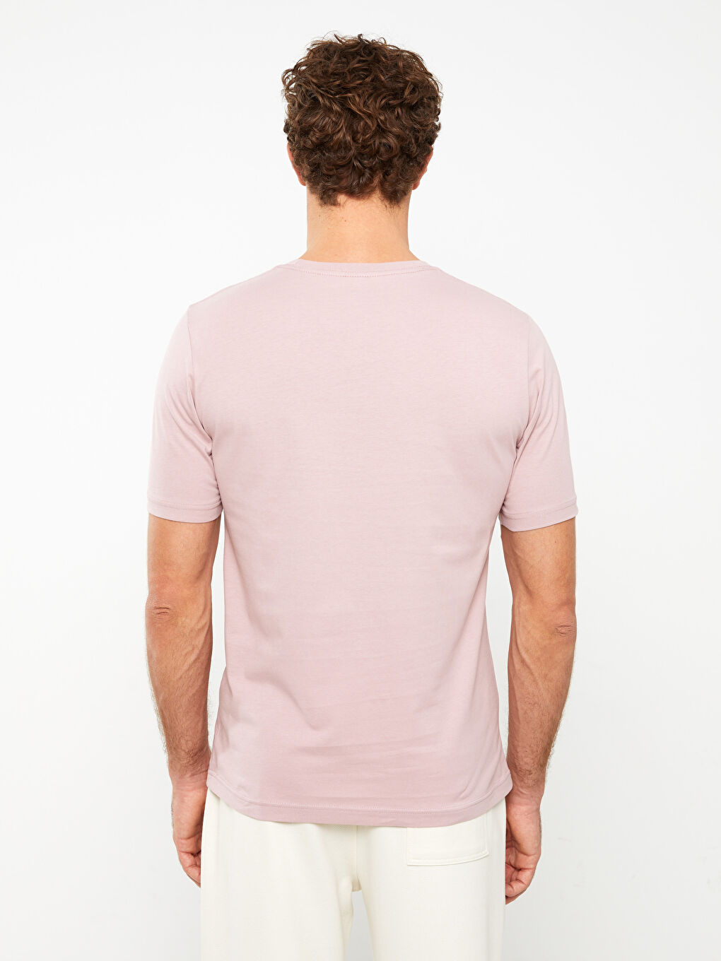 Crew Neck Jersey Men's T-Shirt-4