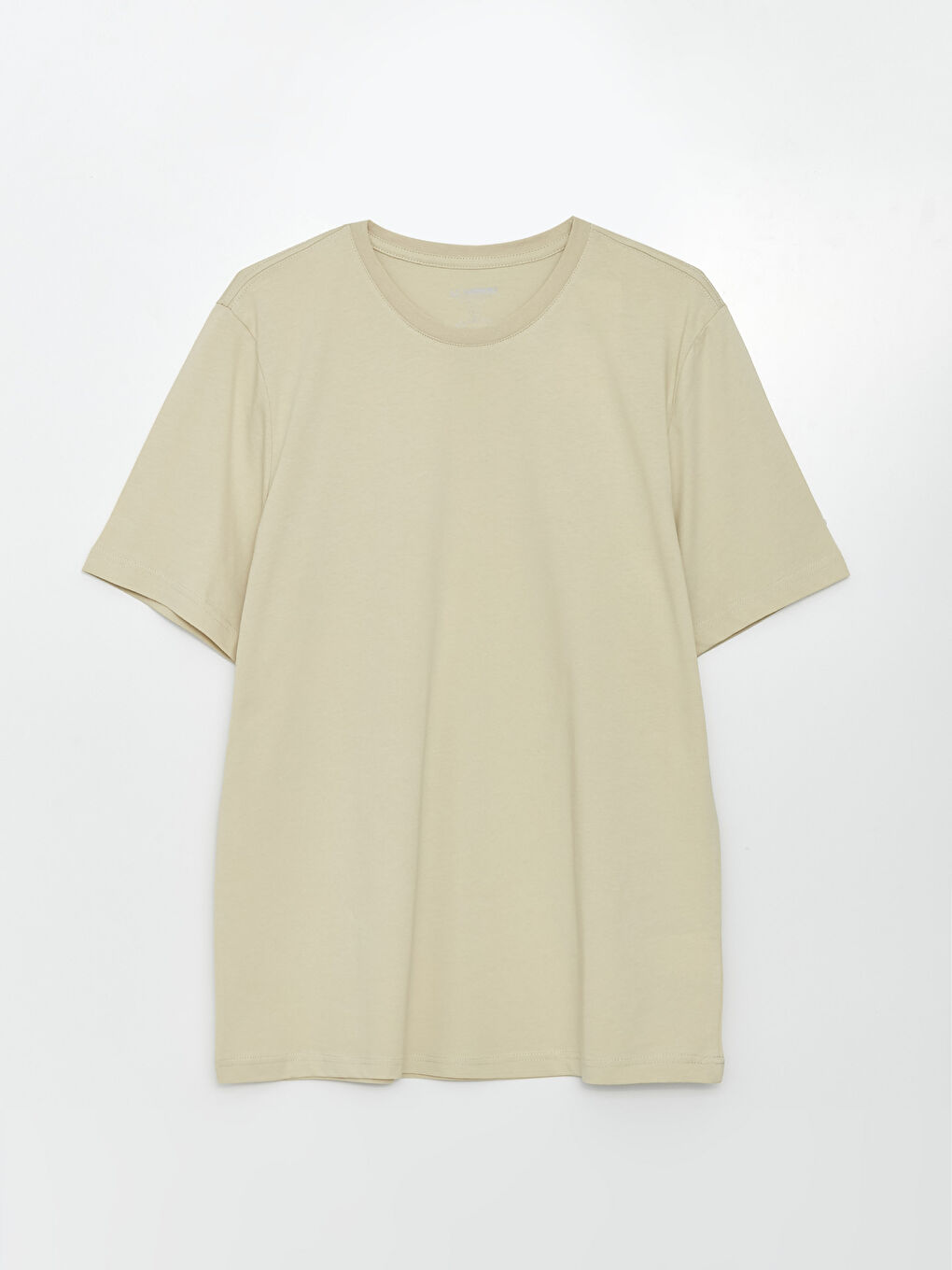 Tricou pentru Bărbați din Jerseu cu Guler Rotund-5