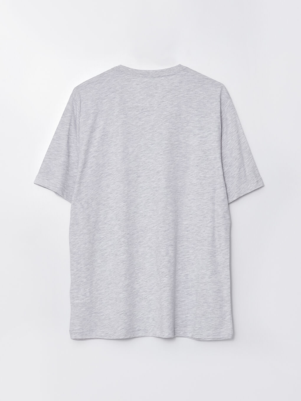 Футболка Мужская с V-образным вырезом и коротким рукавом из базового чесаного хлопка-6