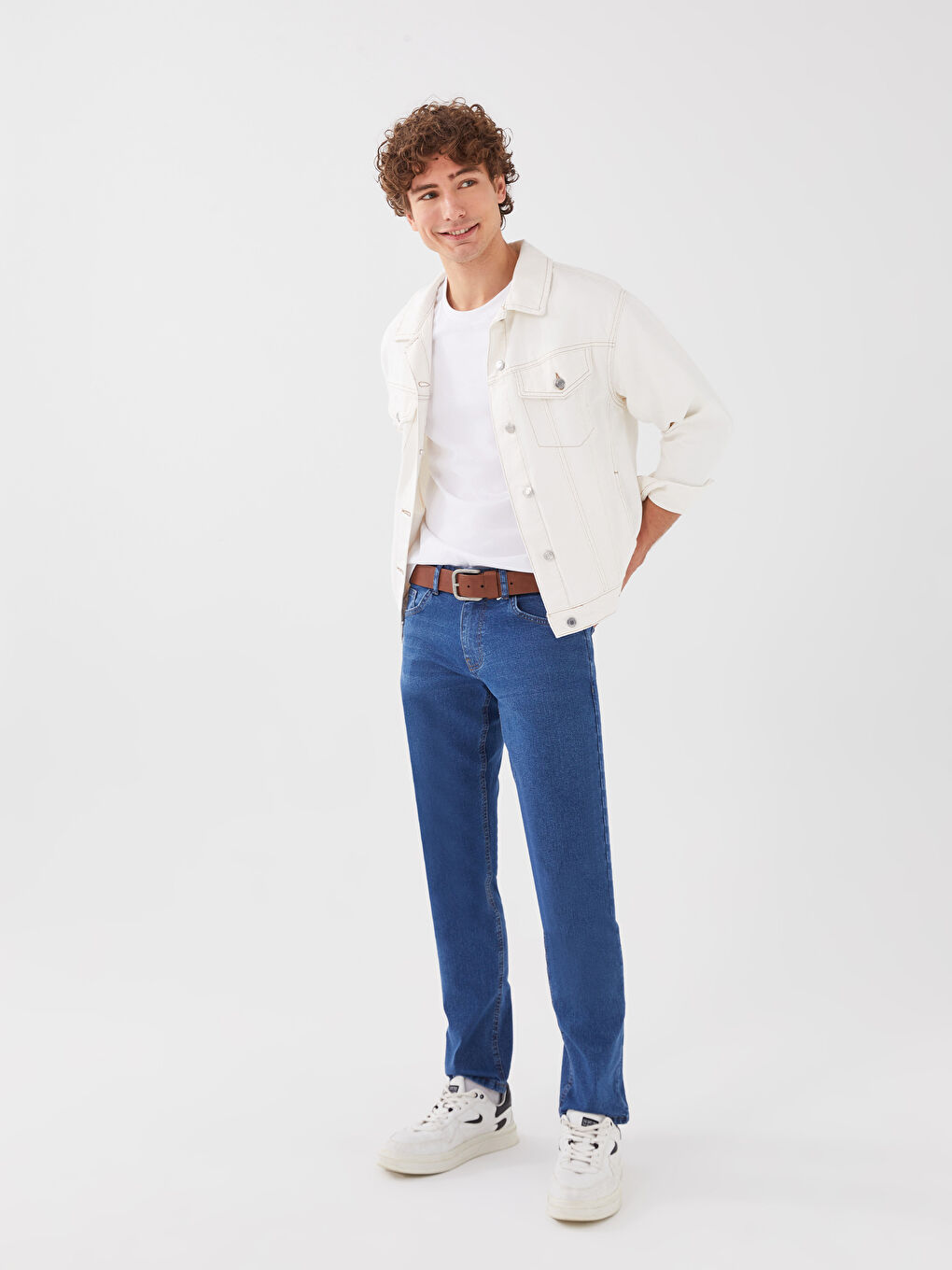 750 Slim Fit Men's Denim Trousers -S30120Z8-H45