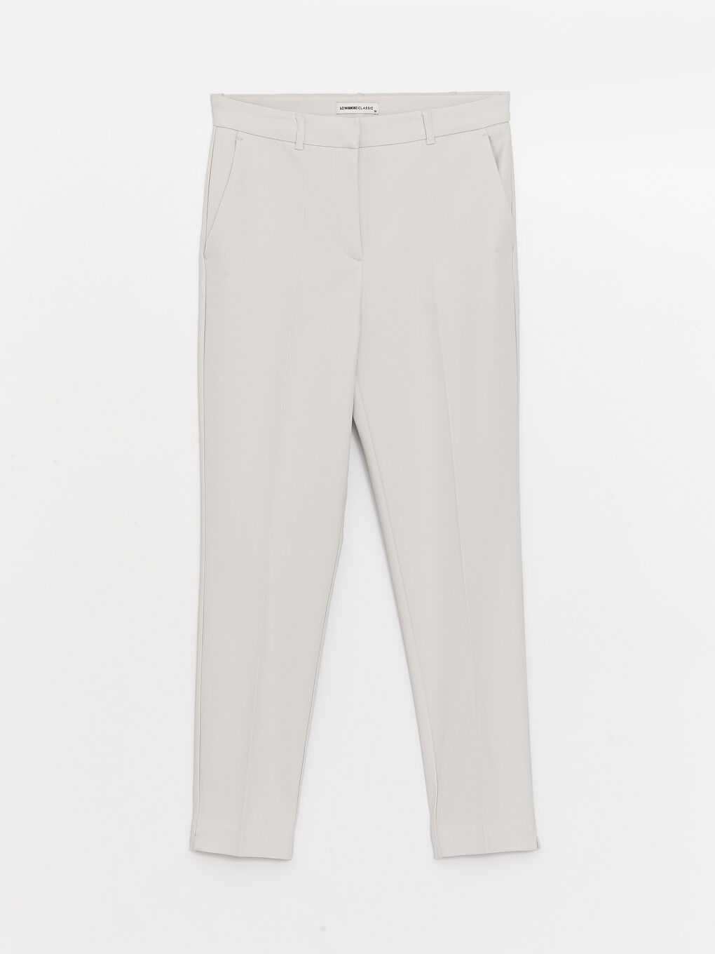 Pantaloni Tigareta Simpli pentru Femei-4