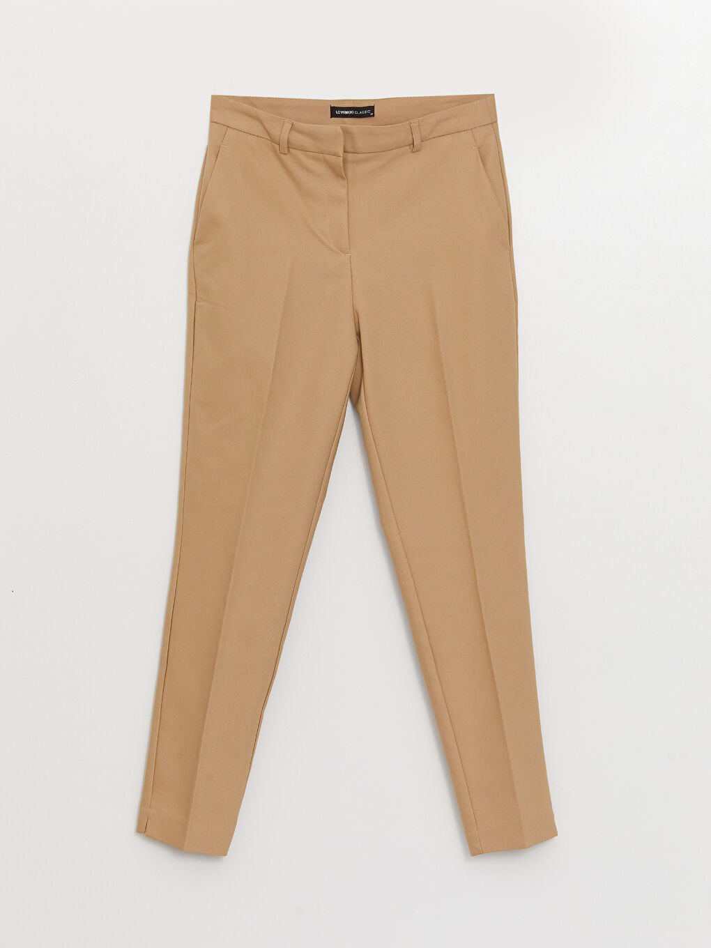Women's Cigarette Plain Trousers-5