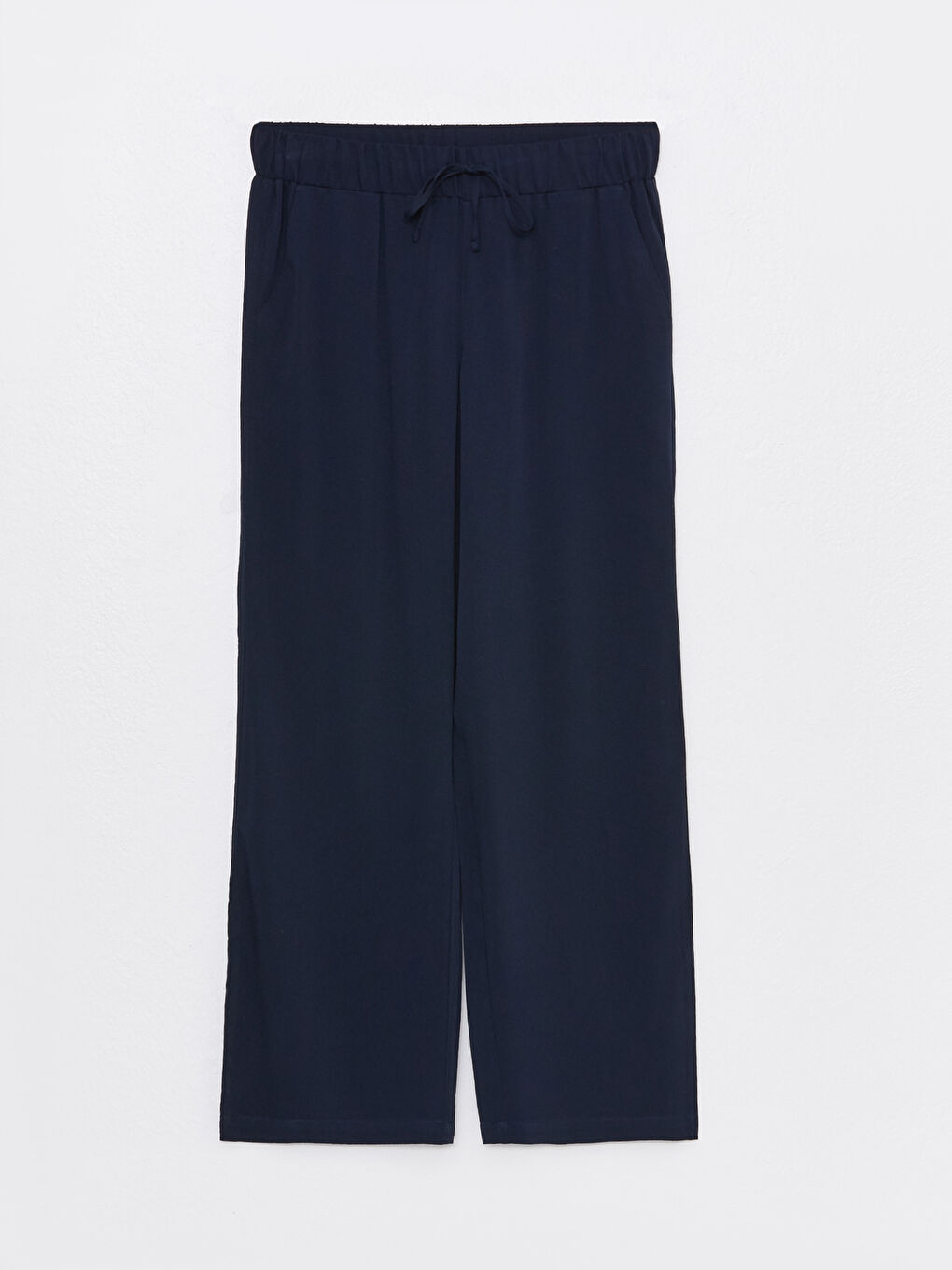 Loose Fit Plain Twill Women's Trousers -S30138Z8-E1J