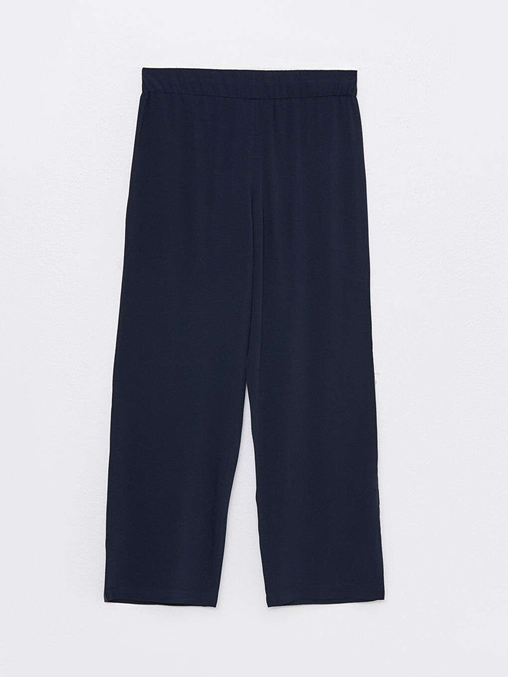 Loose Fit Plain Twill Women's Trousers -S30138Z8-E1J