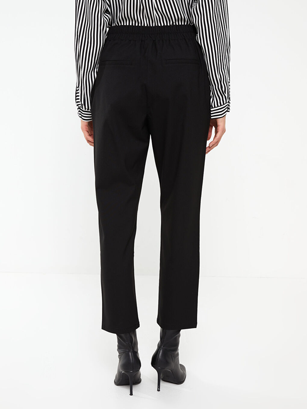LC Waikiki Ženske Pantalone Šargarepa Kroja, Jednobojne -S30147Z8-CVL