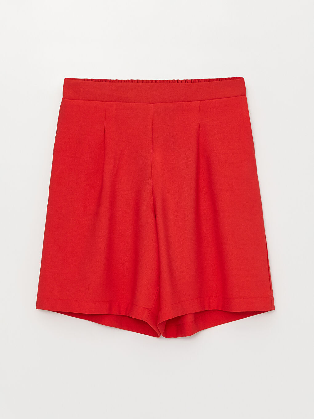 Elasticated Waist Relaxed Fit Women's Shorts -S30173Z8-R23