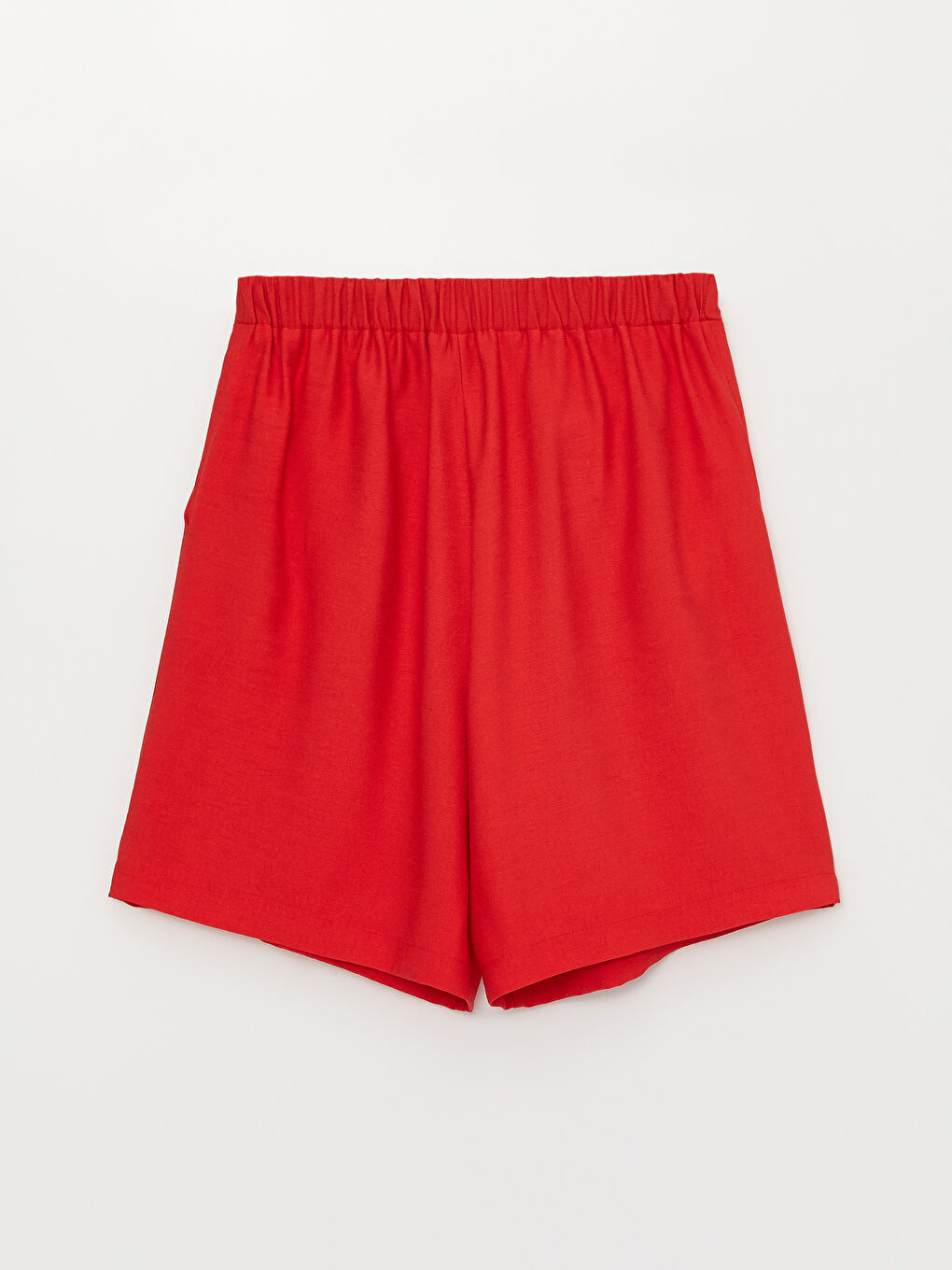 Elasticated Waist Relaxed Fit Women's Shorts -S30173Z8-R23