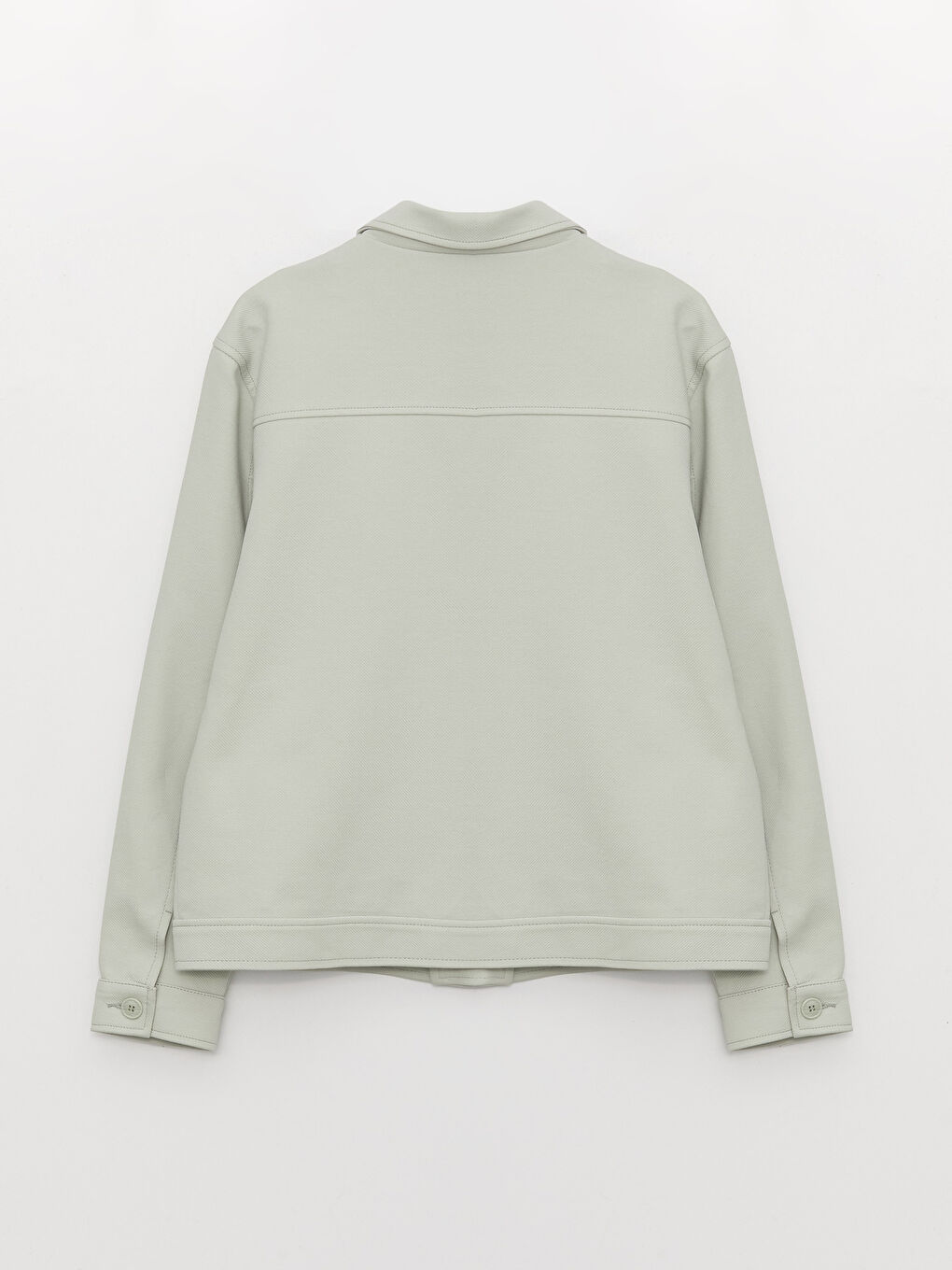 Turkuaz Slim Fit Gömlek Yaka Erkek Mont-6