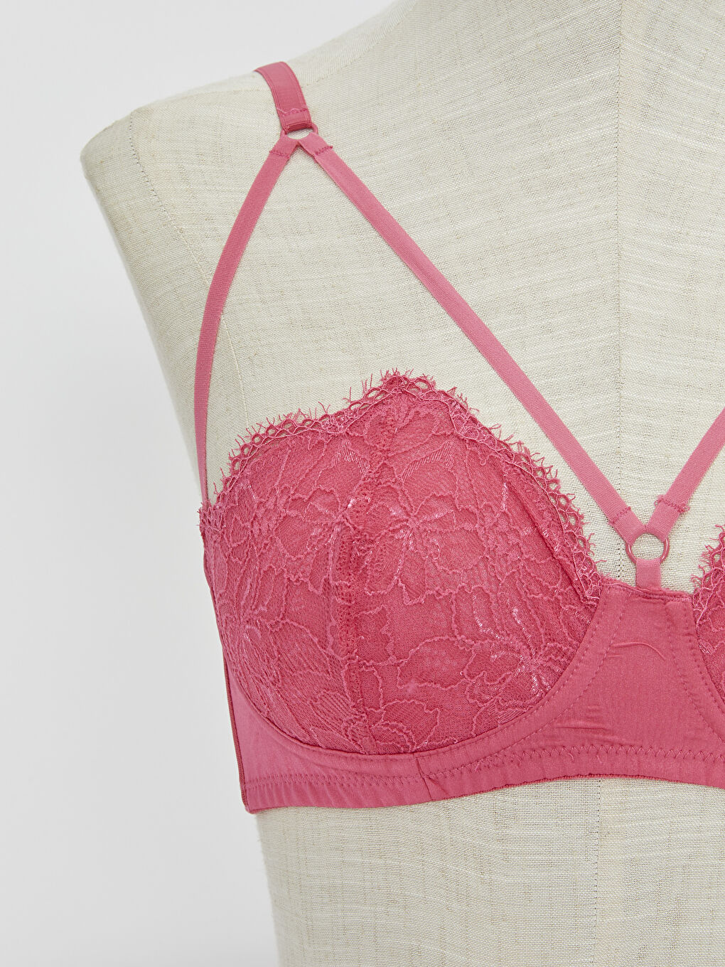 Underwire Non-Padded Lace Fantasy Strapless Bra -S30209Z8-GSY