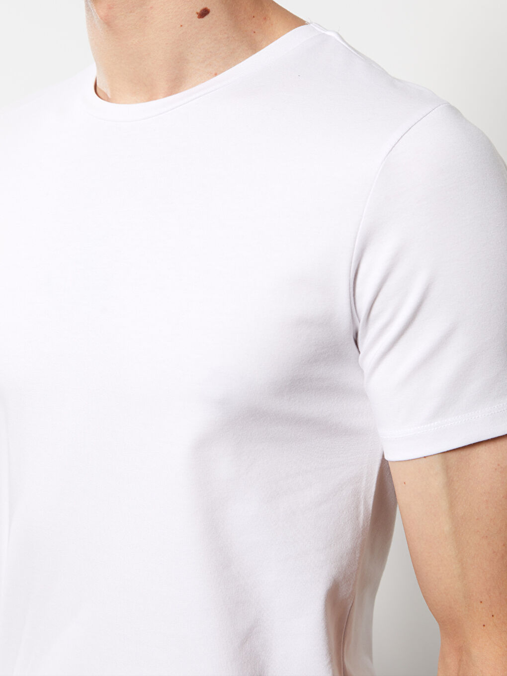 Crew Neck Jersey Men's T-Shirt -S30223Z8-Q6K