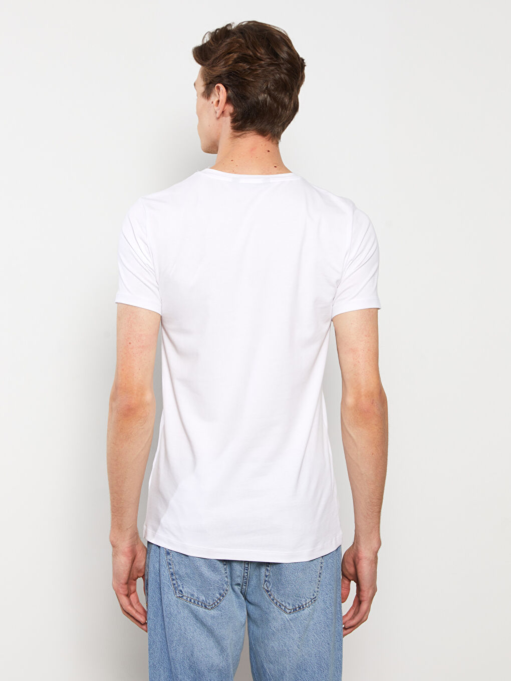 Crew Neck Jersey Men's T-Shirt -S30223Z8-Q6K