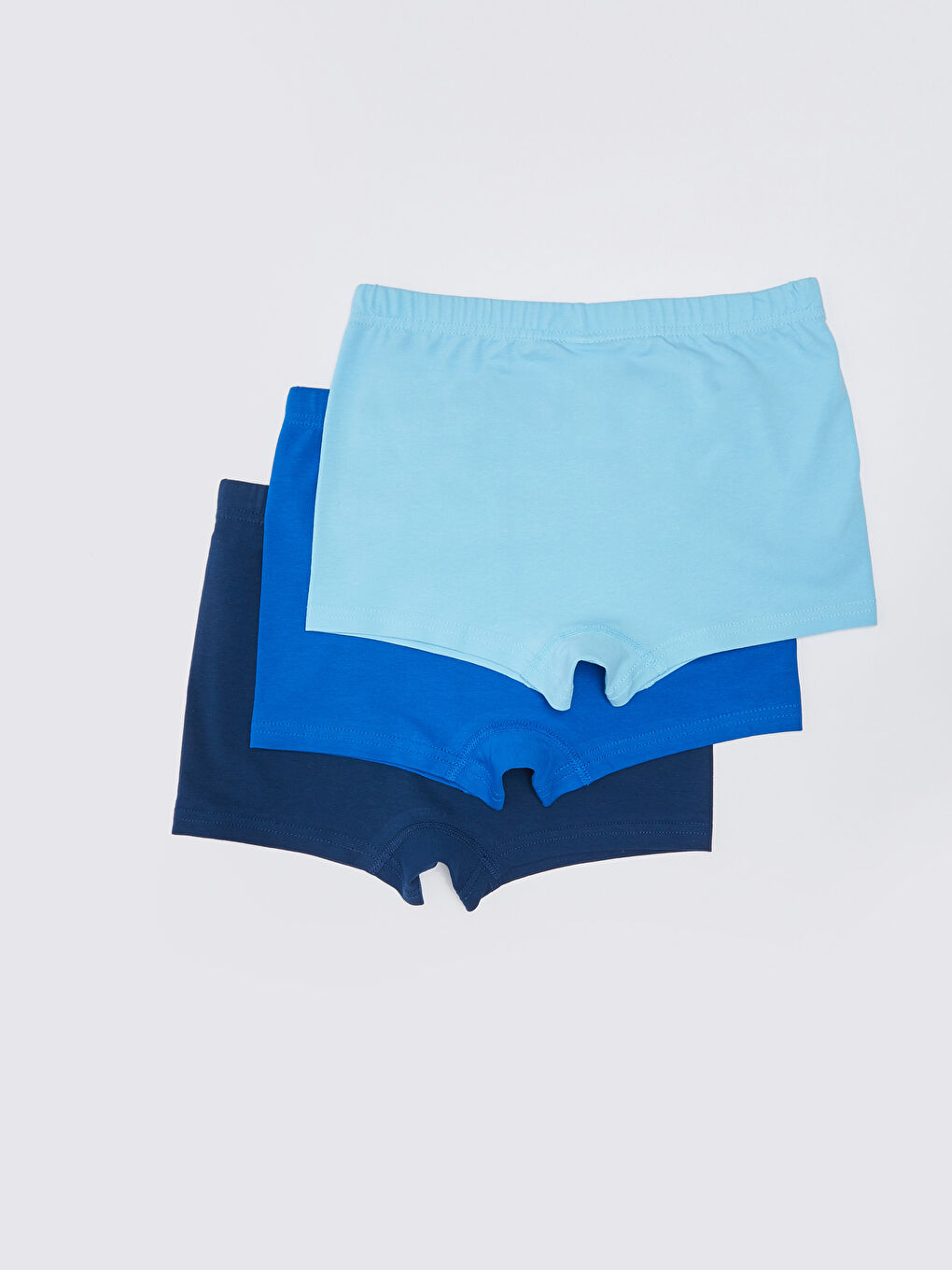 سراويل بوكسر قطنية أساسية للأولاد - عبوة من ٣ قطع-1