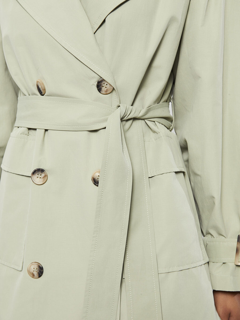 Jacket Collar Straight Long Sleeve Oversize Women's Trench Coat -S30239Z8-S3B