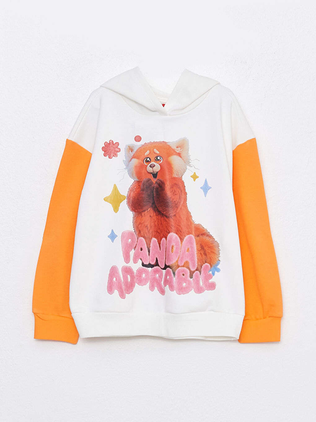 Hooded Printed Long Sleeve Girls' Sweatshirt -S30258Z4-R9J