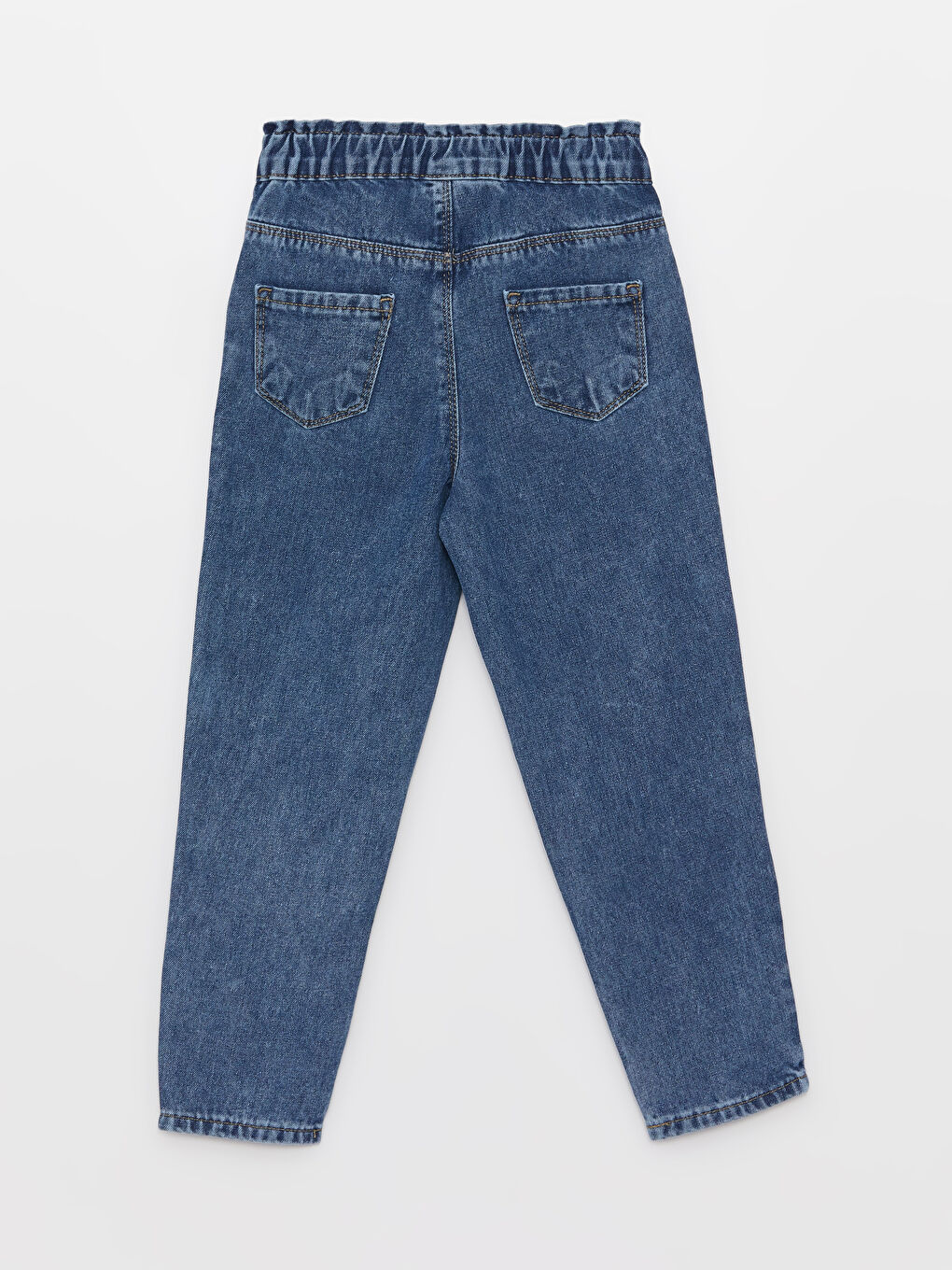 LC Waikiki Farmerke za devojčice sa elastičnim strukom, štampom Mini i Mikija Mausa -S30279Z4-502