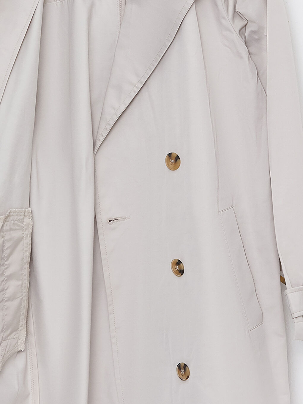 Jacket Collar Regular Long Sleeve Women's Trench Coat -S30301Z8-CTL